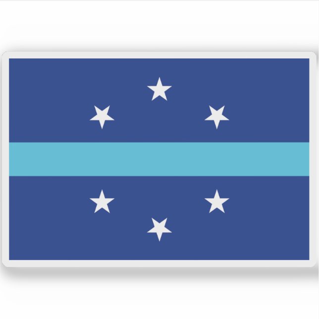 Sticker Drapeau d'Anaheim, Californie (2018-2019) (Devant)