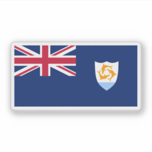Sticker Drapeau d'Anguilla