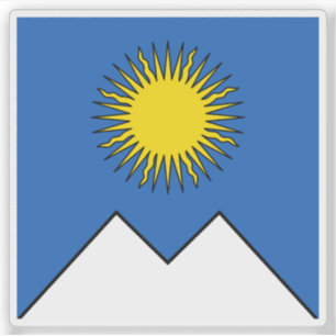 Sticker Drapeau d'Arosa, Suisse