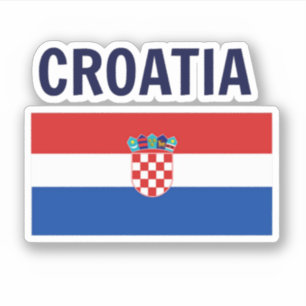 Sticker Drapeau de Croatie