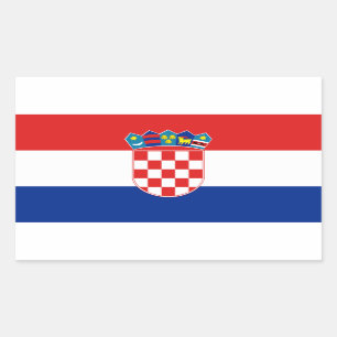 Sticker Drapeau de Croatie