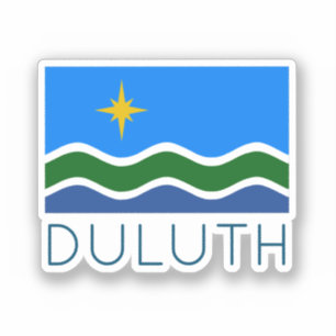 Sticker Drapeau de Duluth, MN