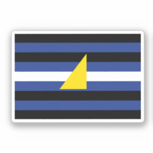 Sticker Drapeau de fierté des sports aquatiques