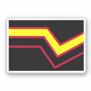 Sticker Drapeau de fierté en caoutchouc / latex