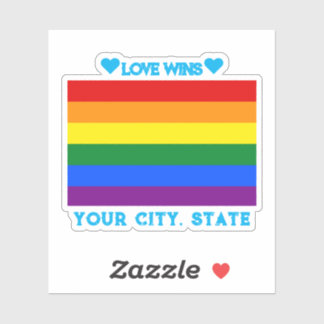 Sticker Drapeau de fierté LGBTQ