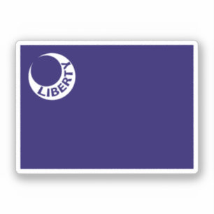 Sticker Drapeau de Fort Moultrie, Caroline du Sud.