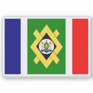 Sticker Drapeau de Johannesburg, République d'Afrique du S