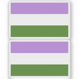 Sticker Drapeau de la fierté queer