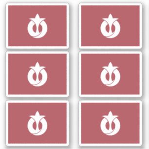 Sticker Drapeau de la préfecture d'Aichi, Japon