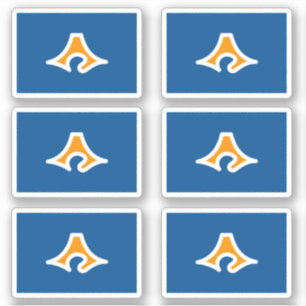 Sticker Drapeau de la préfecture de Shizuoka, Japon