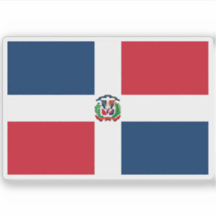 Sticker Drapeau de la République dominicaine