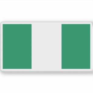 Sticker Drapeau de la République fédérale du Nigéria
