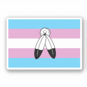 Sticker Drapeau de la Trans Pride