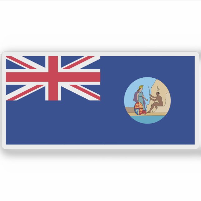 Sticker Drapeau de l'Australie du Sud (1876-1904) (Devant)
