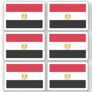 Sticker Drapeau de l'Egypte - une collection