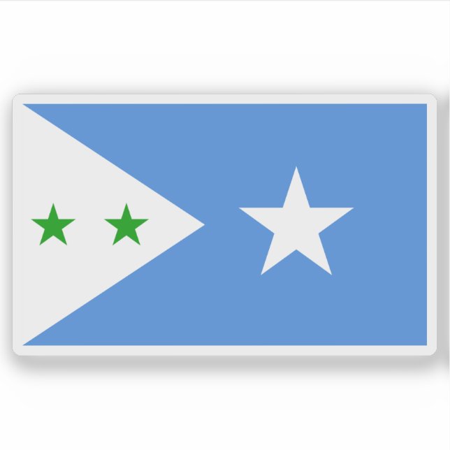 Sticker Drapeau de l'État de Galmudug, Somalie (depuis 201 (Devant)