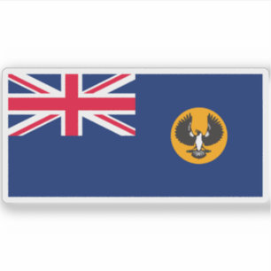 Sticker drapeau de l'État de l'Australie du Sud, Commonwea