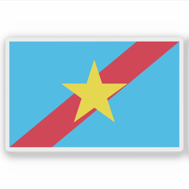 Sticker Drapeau de l'État de Ngaraard, Palau (Devant)