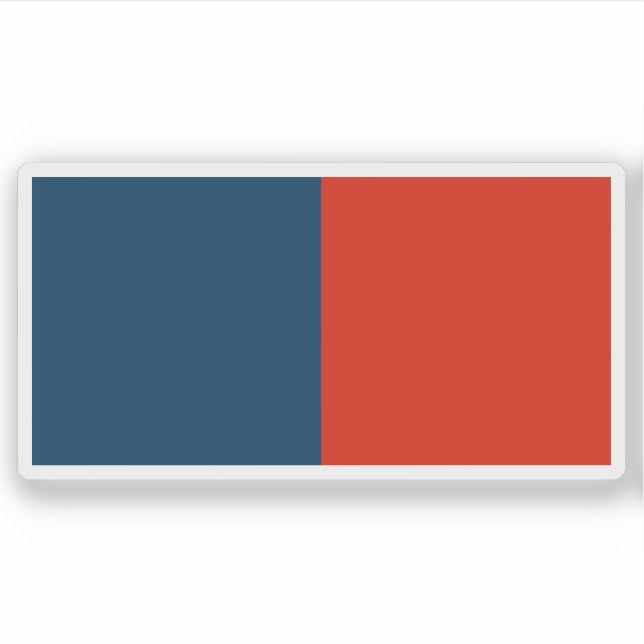 Sticker Drapeau de l'État d'Haïti (1806-1811) (Devant)