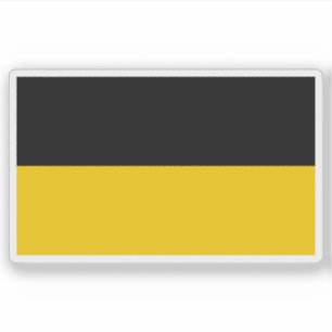 Sticker Drapeau de l'État du Bade-Wurtemberg, Allemagne