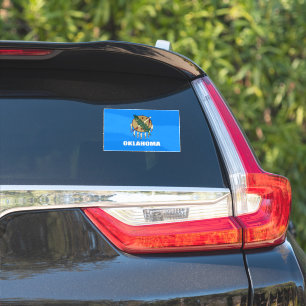 Sticker Drapeau de l'Oklahoma 