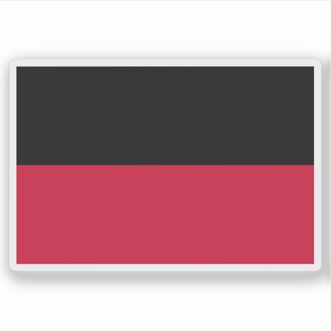 Sticker Drapeau de Nimègue, Pays-Bas (Devant)