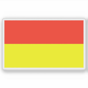 Sticker Drapeau de Nordhorn, Allemagne