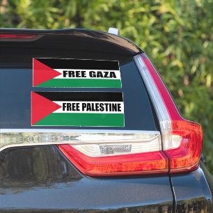 Sticker Drapeau de Palestine, Sauvez Gaza, Libérez Gaza