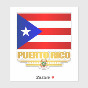 Sticker Drapeau de Porto Rico.
