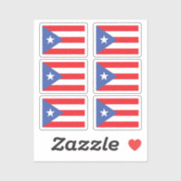 Drapeau de Porto Rico Collection pack de 6