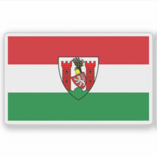 Sticker Drapeau de Spremberg, Allemagne