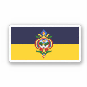 Sticker Drapeau de Tegucigalpa, le Honduras