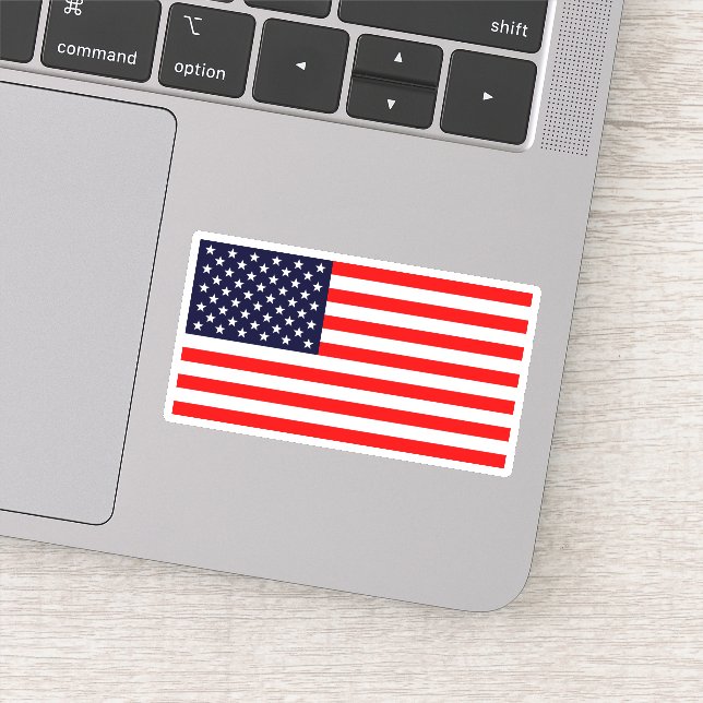 Sticker Drapeau des États-Unis d'Amérique (Détail)