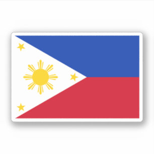Sticker Drapeau des Philippines