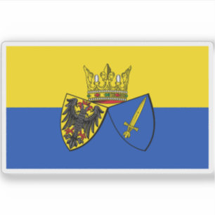 Sticker Drapeau d'Essen, Allemagne