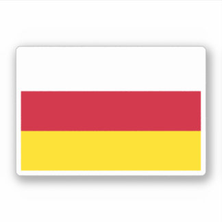 Sticker Drapeau d'Ossétie du Sud