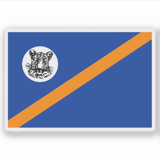 Sticker Drapeau du Bophuthatswana, République d'Afrique du (Devant)