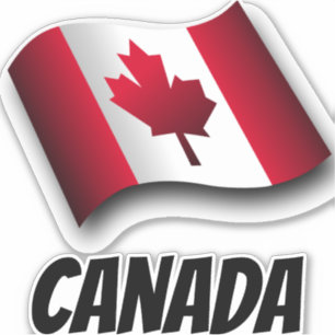 Sticker Drapeau du Canada