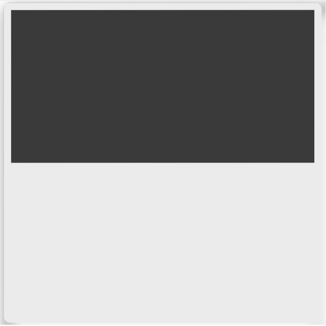 Sticker Drapeau du canton de Fribourg, Suisse (Devant)