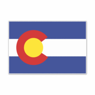 Sticker Drapeau du Colorado