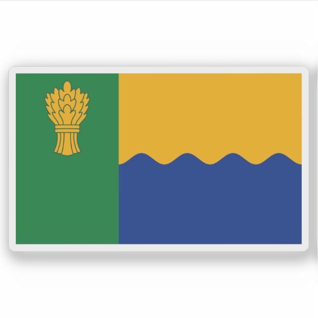Sticker Drapeau du comté de Moray (Morayshire), Écosse (Devant)