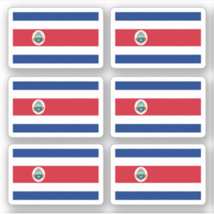 Sticker Drapeau du Costa Rica