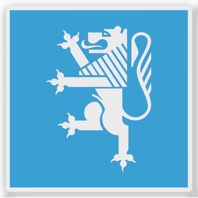 Sticker Drapeau du district de Locarno, Suisse (Devant)