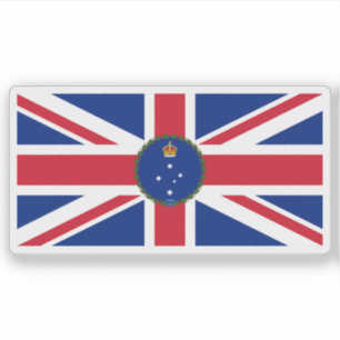 Sticker Drapeau du gouverneur de Victoria (1903-1952), Aus
