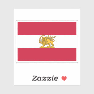 Sticker Drapeau du Lion et du Soleil de l'héritage austro-