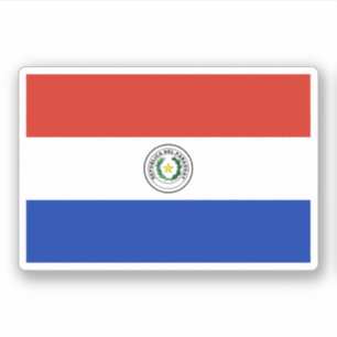 Sticker Drapeau du Paraguay