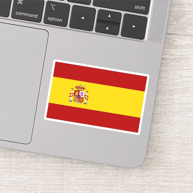 Sticker Drapeau espagnol (Détail)