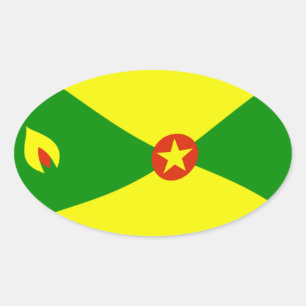 Sticker Drapeau Grenade