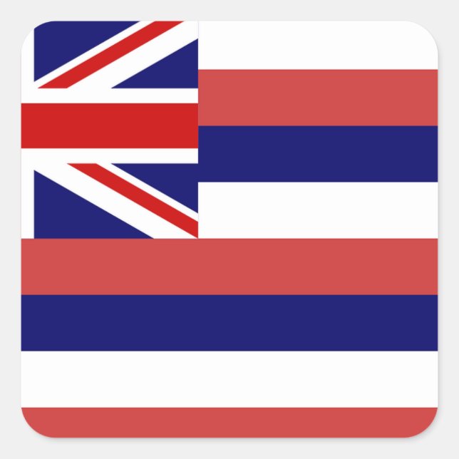 Sticker Drapeau Hawaii (Devant)
