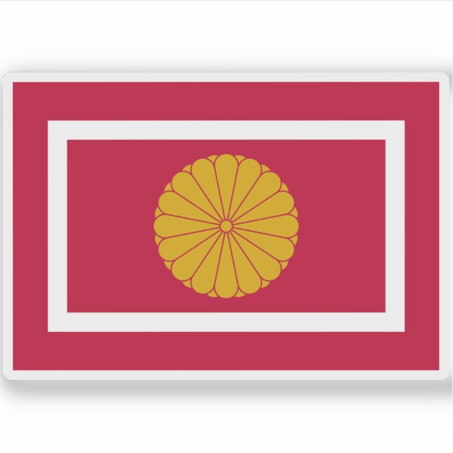 Sticker Drapeau impérial du Japon (depuis 1926) (Devant)